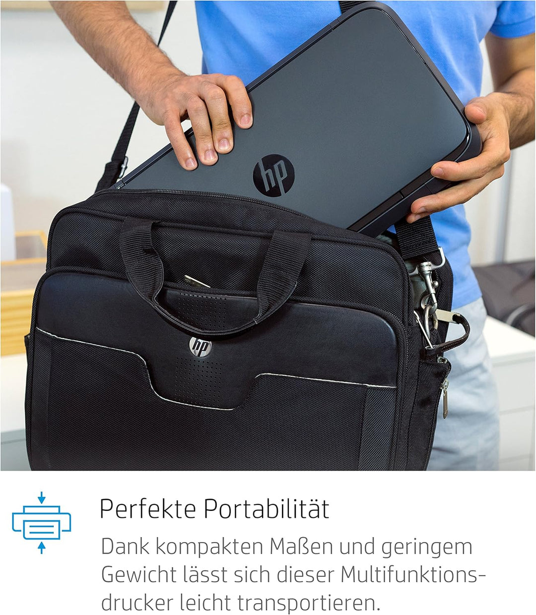 HP OfficeJet 250 mobiler Multifunktionsdrucker (Drucker Scanner, Kopierer, WLAN, HP ePrint, Wifi Dir