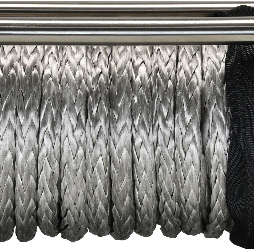 Superwinch Tiger Shark 12 V Seilwinde mit Aluminiumkraue und synthetischem Seil, 4309 kg Tragfähigke