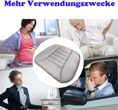 Big Ant Sitzkissen Auto, Memory Foam Sitzkissen Sitzauflage Auto Orthopädisches Autositzkissen Komfo