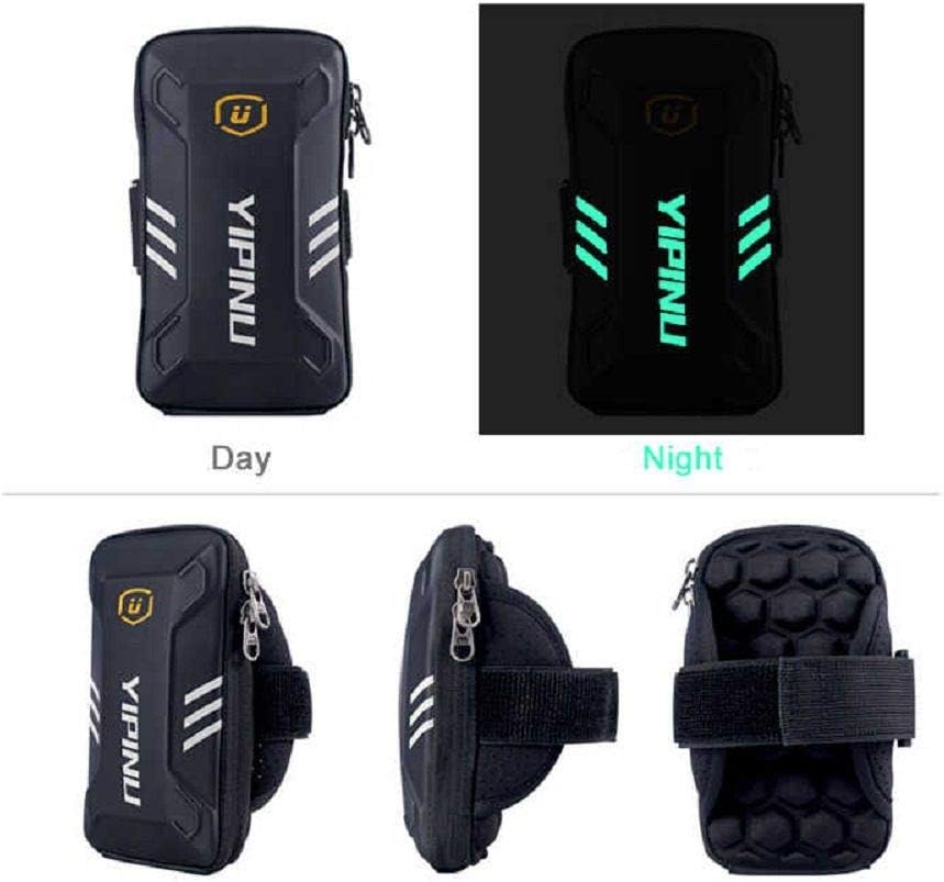 Waterproof Reflective Armband Case with 2 Compartments Sport Running Walking Cycling Gym for Sony Xp