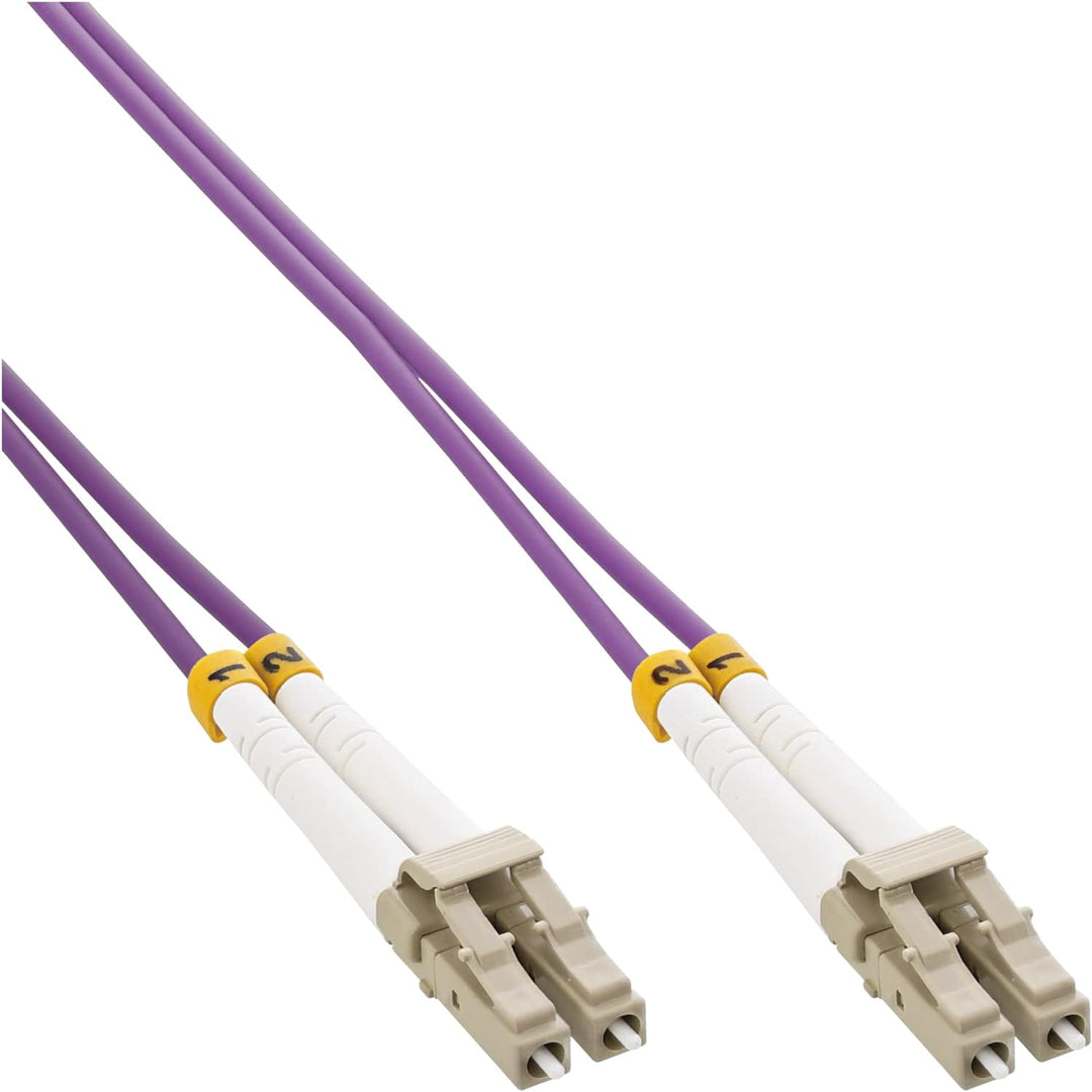 InLine 88523P LWL Duplex Kabel, LC/LC, 50/125µm, OM4, 20m
