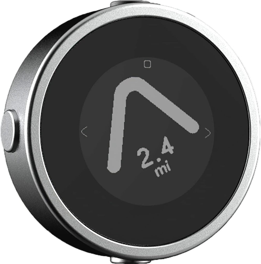 BEELINE Motorrad Navi GPS Computer - Silber I Weltweite Routenplanung I Wetterfest & 30 h Akkulaufze
