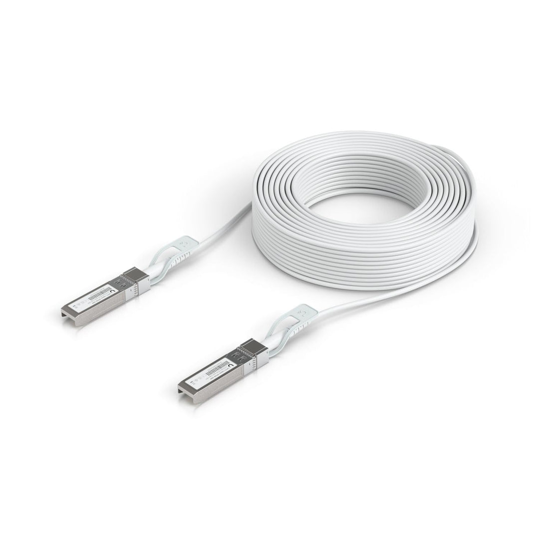 Ubiquiti UACC-Uplink-SFP28-30M cavo InfiniBand e in fibra ottica Bianco (Direct attach cable with au