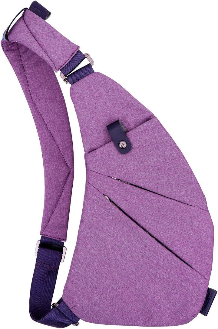 MRang Schultertaschen Herrentaschen Crossbody Tasche Chest Pouch Schultertasche für Outdoor-Sport Re