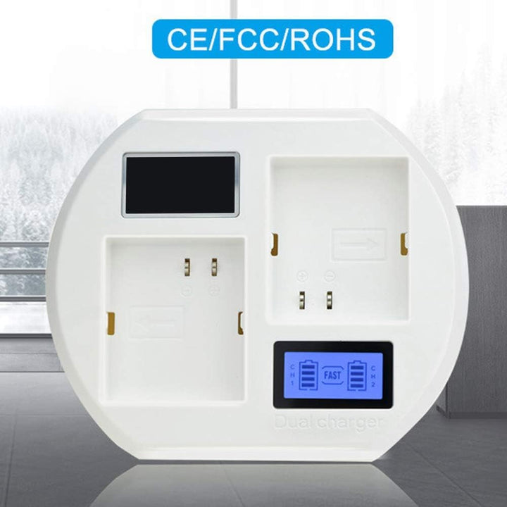 Dpofirs Akkuladestation Akku-Schnellladegerät für ArloSecurity Light, Arlo Pro Smart Home Kameras, A