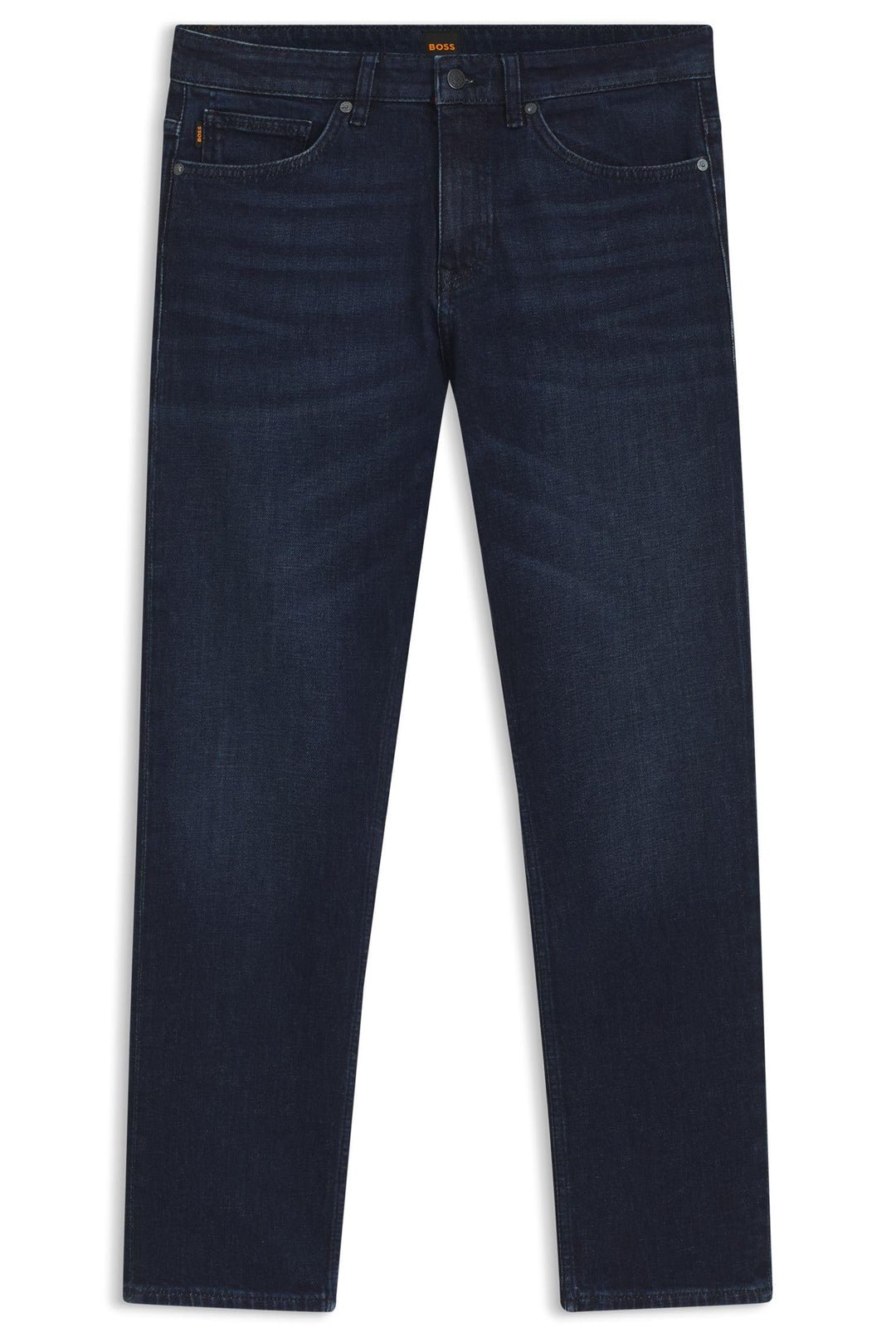 BOSS Herren Delaware BC-L-C Blaue Slim-Fit Jeans aus komfortablem Stretch-Denim 30W / 32L Dark Blue4