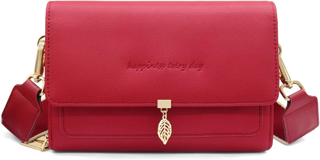 REETEE Handytasche Zum Umhängen Leder Damen Kleine Umhängetasche RFID Schutz Geldbörse Damen,Crossbo