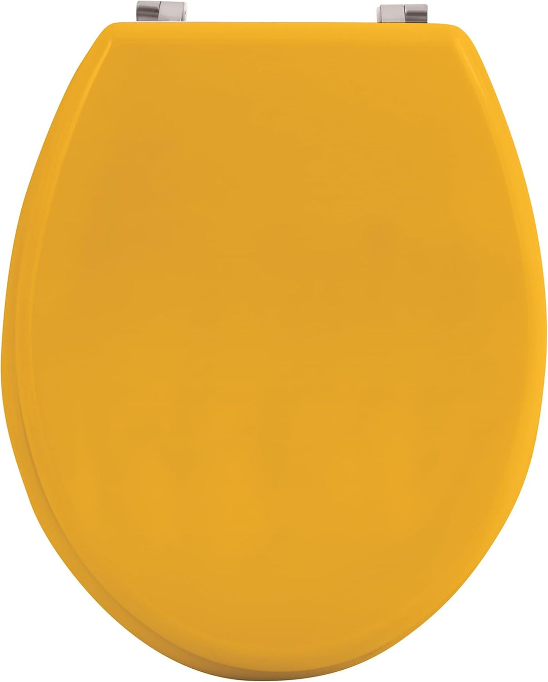 MSV - CLÉO MDF-WC-Sitz - Matte Safran-Oberfläche - Edelstahlscharniere - Modernes und langlebiges De