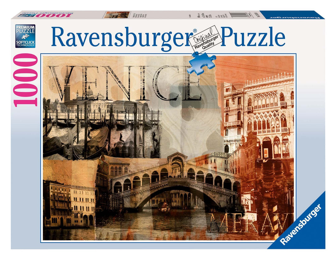 Ravensburger 19258 - Nostalgisches Venedig - 1000 Teile Puzzle