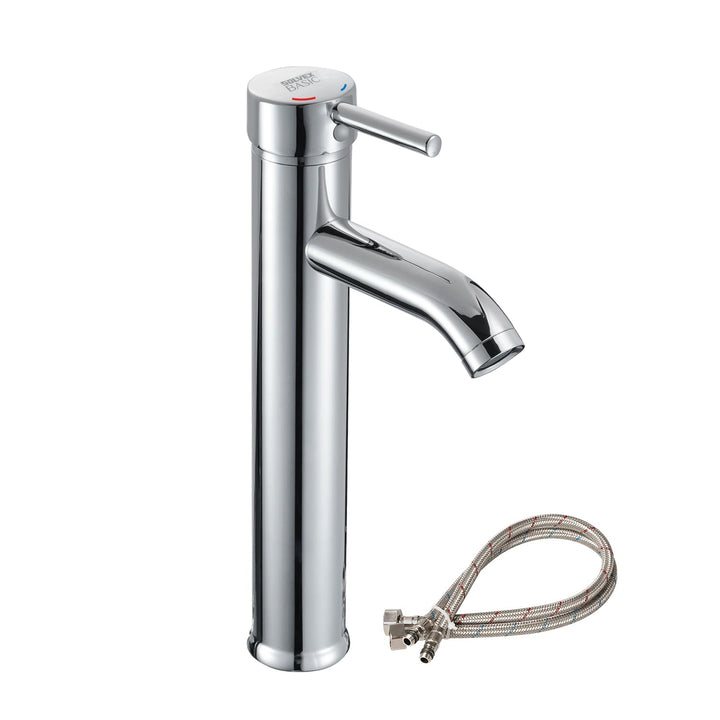 SOLVEX Waschbecken Armaturen, Wasserhahn Bad, Edelstahl Waschtischarmatur, Mischbatterie Waschbecken