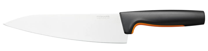 Fiskars Kochmesser, Gross, Functional Form, Gesamtlänge: 32 cm, Japanischer Edelstahl/Kunststoff, 10