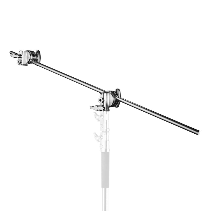 Walimex pro Galgen mit 2 Schraubklemmen, 100cm - Ideal für Auf- und Kopflicht, vielfältige Einsatzmö