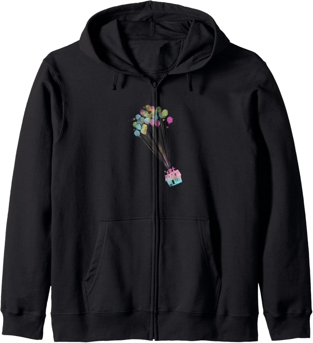 Disney Pixar Up Water Color House Balloons Kapuzenjacke