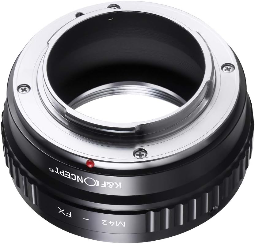 K&F Concept M42-FX II Kupfer-Bajonett Objektiv Adapterring,Objektivadapter,Adapter Fuji,Adapter Ring