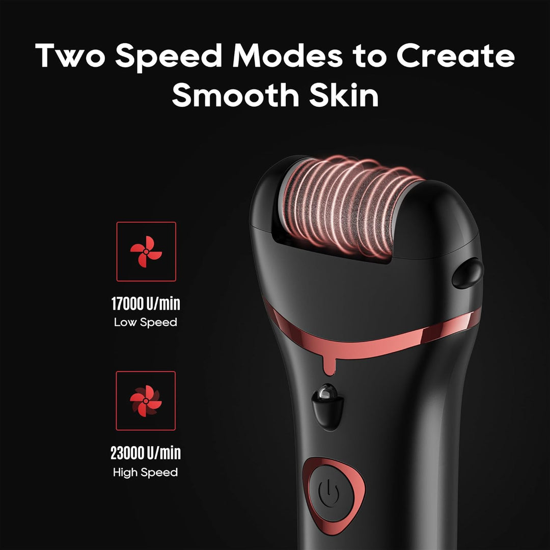 Hornhautentferner Elektrisch, Hornhaut Entfernen fuss Wiederaufladbar,Pedi Vac mit 3 Ersatzwalzen 2