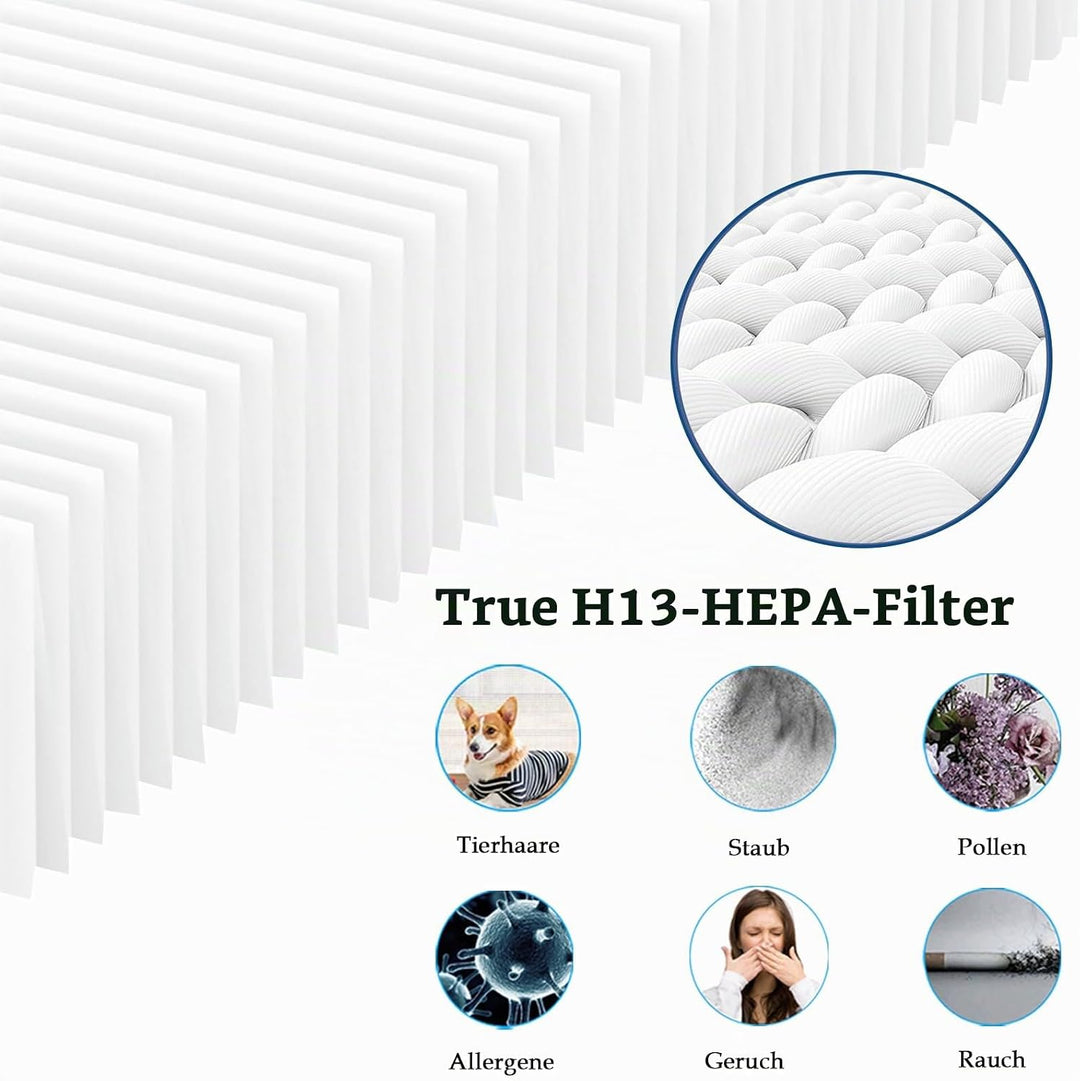 FY0900 Ersatzfilter für Philips 900 Serie Luftreiniger AC0920/10 AC0921/14 2-in-1 H13 Ersatz HEPA Fi