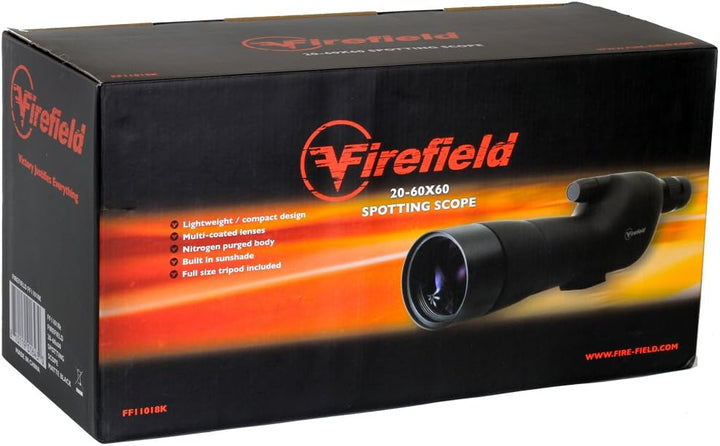 Firefield SE Spotting Scope and Tripod Schwarz 20-60 x 60 SE, Schwarz 20-60 x 60 SE