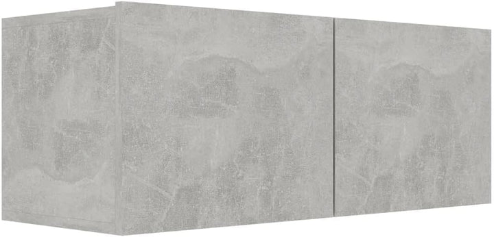 vidaXL 3X TV Schrank Wohnwand Schrankwand Anbauwand Hängeschrank TV Möbel Wandschrank Lowboard HiFi-