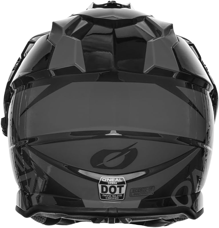 O'NEAL Unisex – Erwachsene Sierra Helmet Helm L (59/60 cm) Schwarz/Grau, L (59-60 cm) Schwarz/Grau
