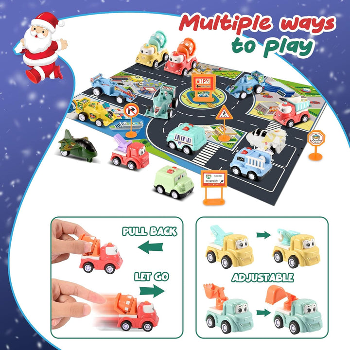 Stifitoh Adventskalender 2023 Spielzeug ab 2 3 4 5 6 Jahre, Adventskalender Kinder Spielzeug ab 2 -6