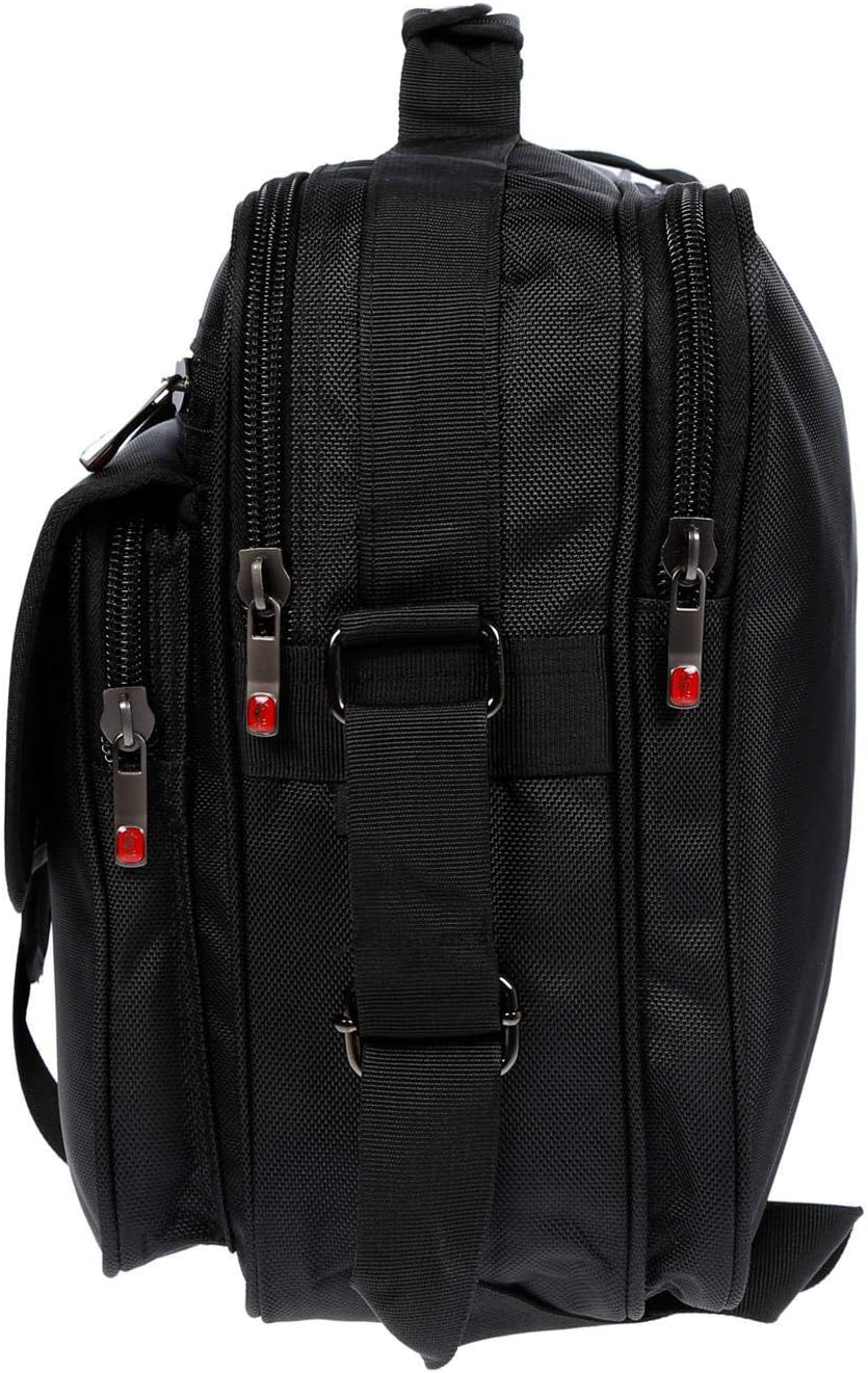 Christian Wippermann XXL Umhängetasche Flugbegleiter Tasche Messenger Arbeitstasche Laptoptasche