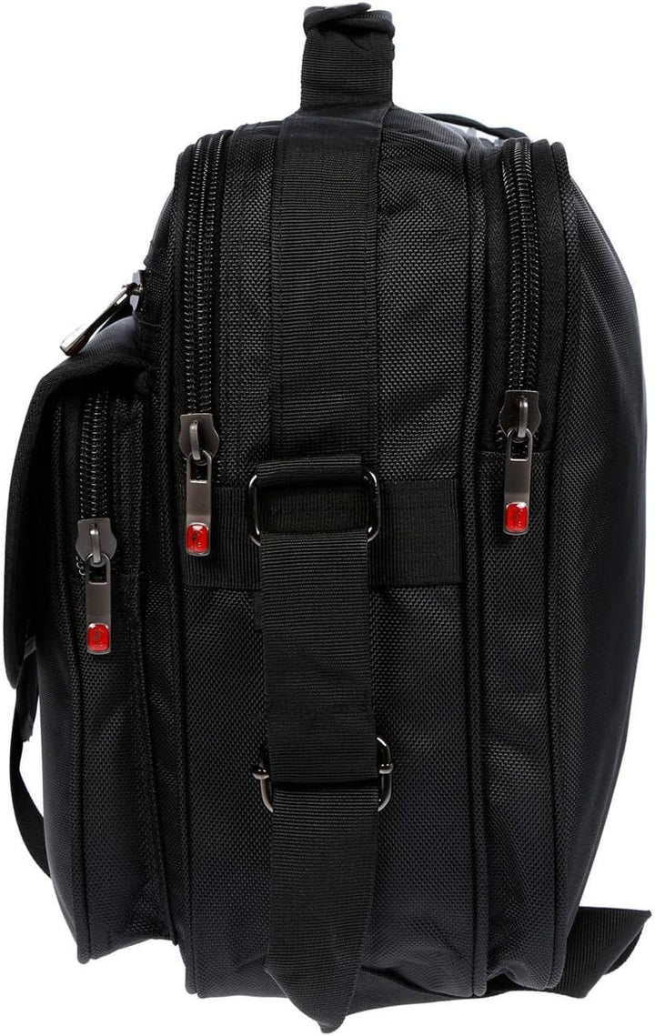 Christian Wippermann XXL Umhängetasche Flugbegleiter Tasche Messenger Arbeitstasche Laptoptasche