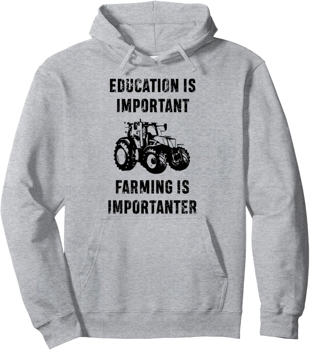 Landwirt Bauer Trecker Traktor Schule Kind Landwirtschaft Pullover Hoodie