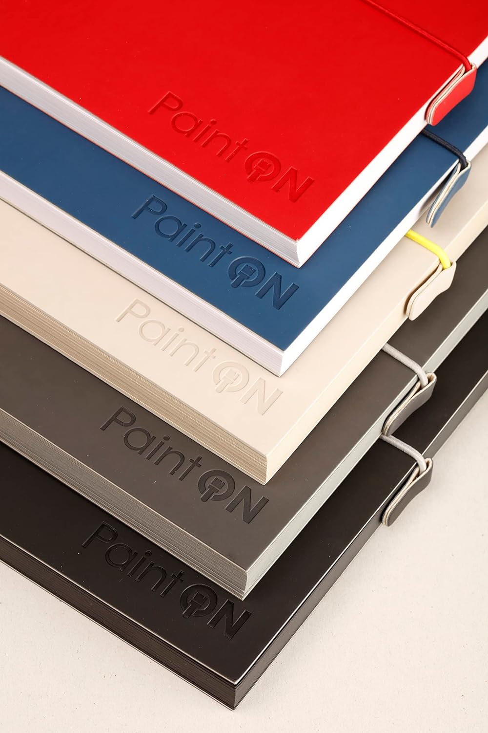 Clairefontaine 975181C Skizzenheft mit Fadenbindung Paint'On (32 Blatt, 250g) 1 Stück weiss weiss oh