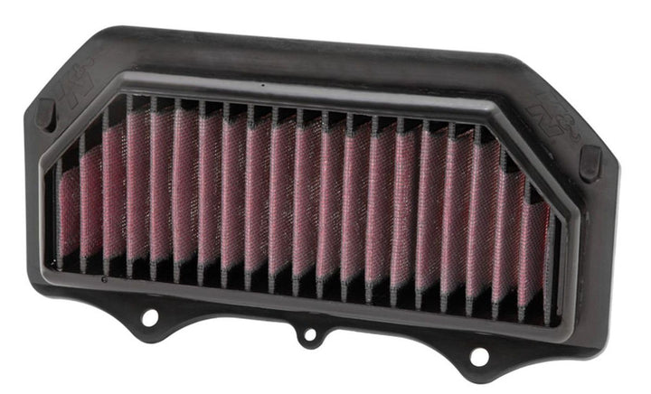 K&N SU-7511R Motorrad Luftfilter, Rot 16