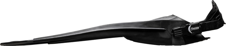 Cressi Pro Light Open Heel Tauchen Flossen S/M (40/41) Schwarz/Silber, S/M (40/41) Schwarz/Silber