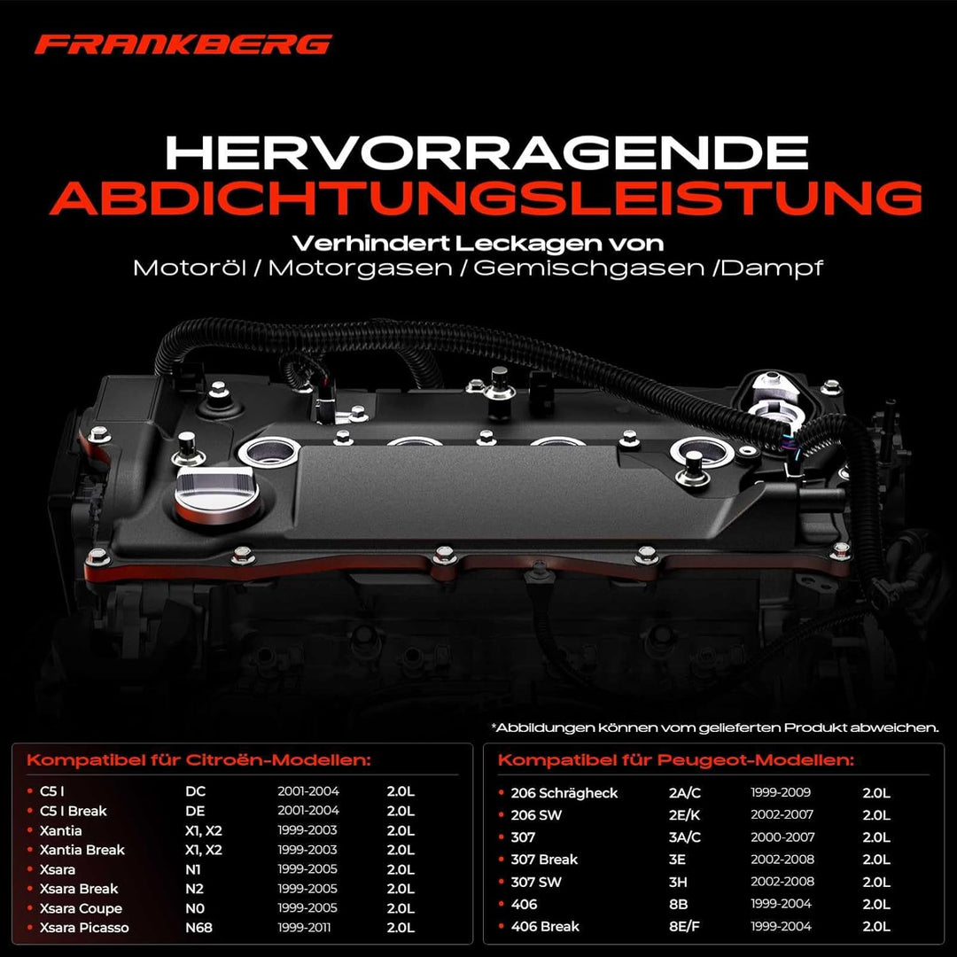 Ventildeckel Zylinderkopfhaube für Berlingo C5 I DC Xantia X1 X2 Xsara N1 306 307 3A/C 406 8B Partne