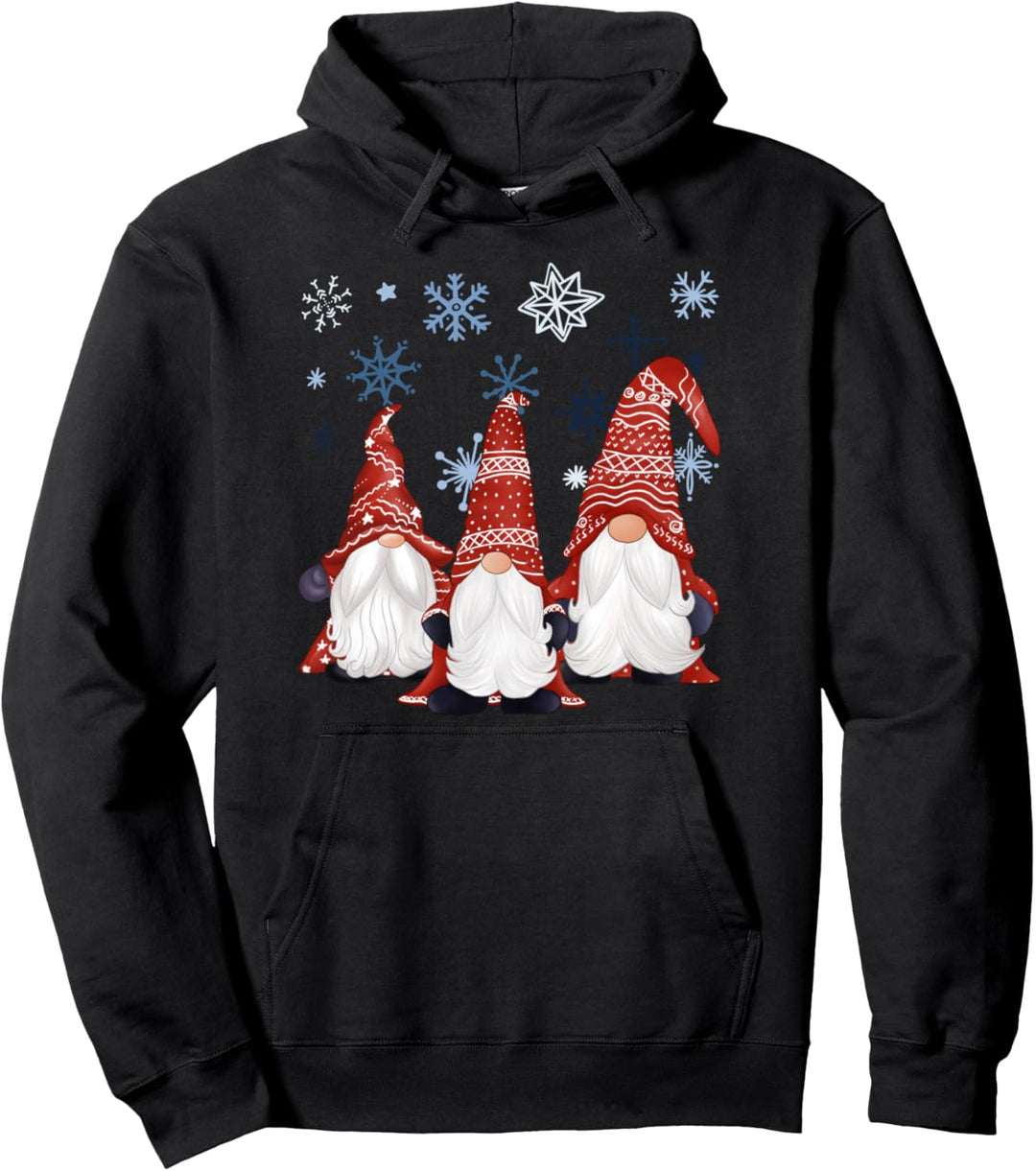 Lustige Weihnachts-Wichtel Christmas Gnome Weihnachten Pullover Hoodie