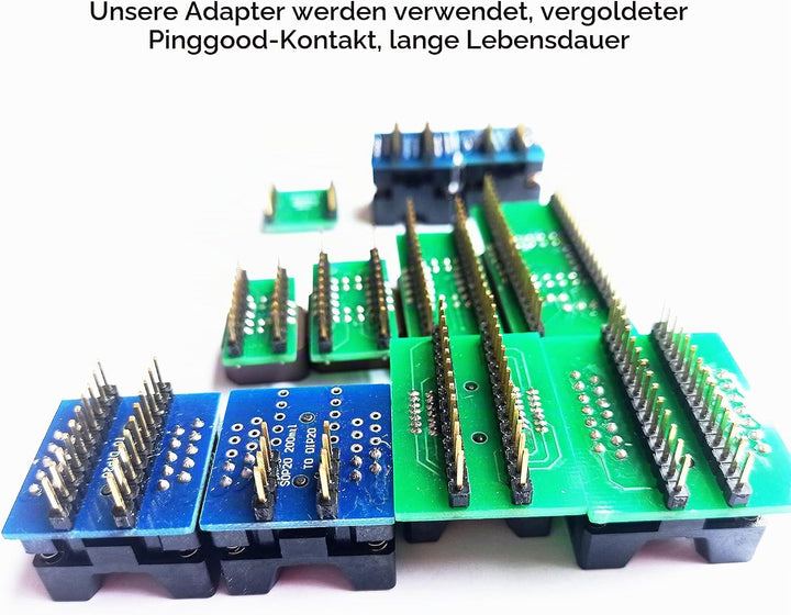 Xgecu TL866II Plus Upgraded Xgecu T48 Programmer 18 Adapter t48 eprom Programmer TL866-3G IC Bios AV