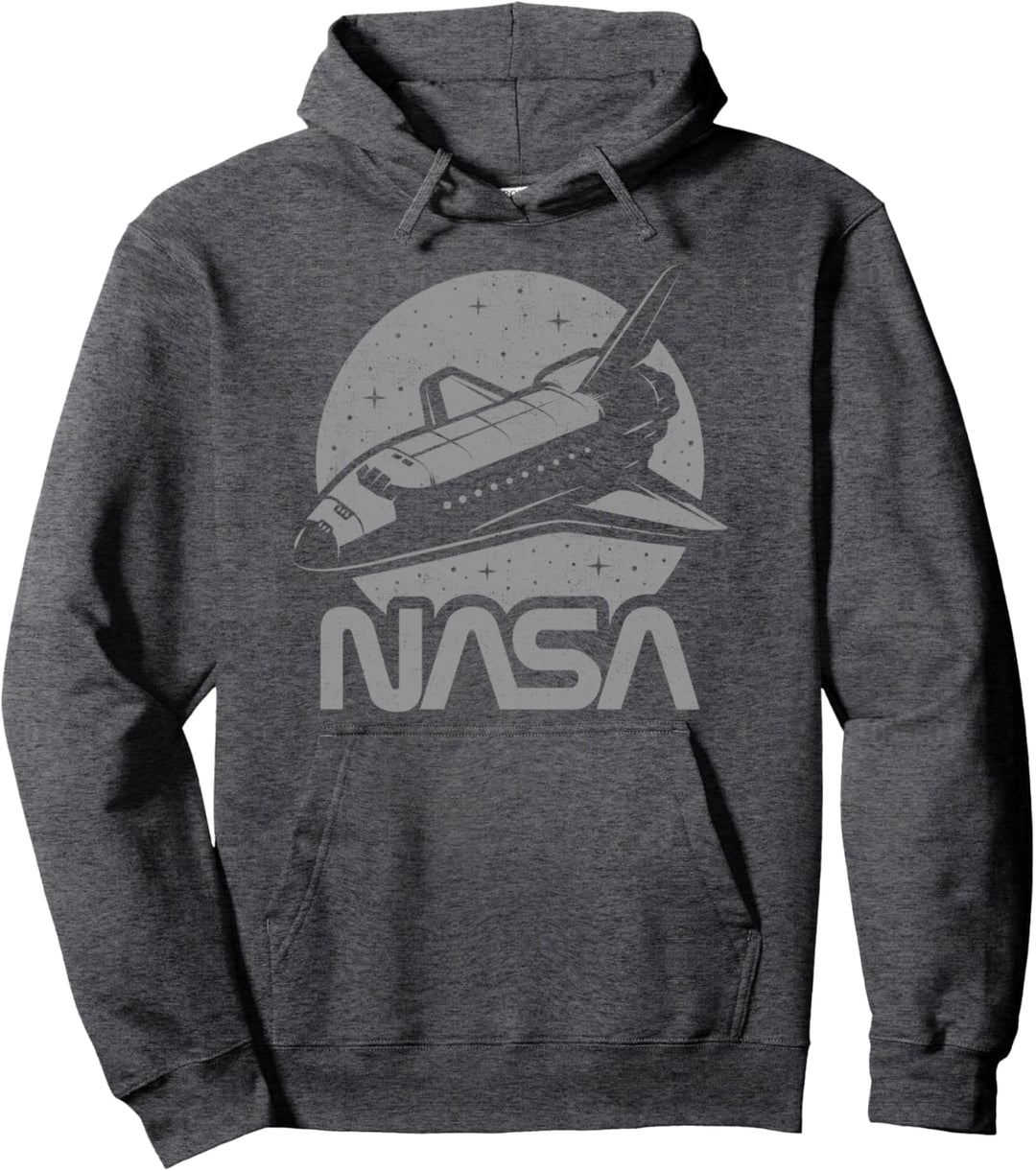 NASA Space Shuttle Moon And Stars Pullover Hoodie