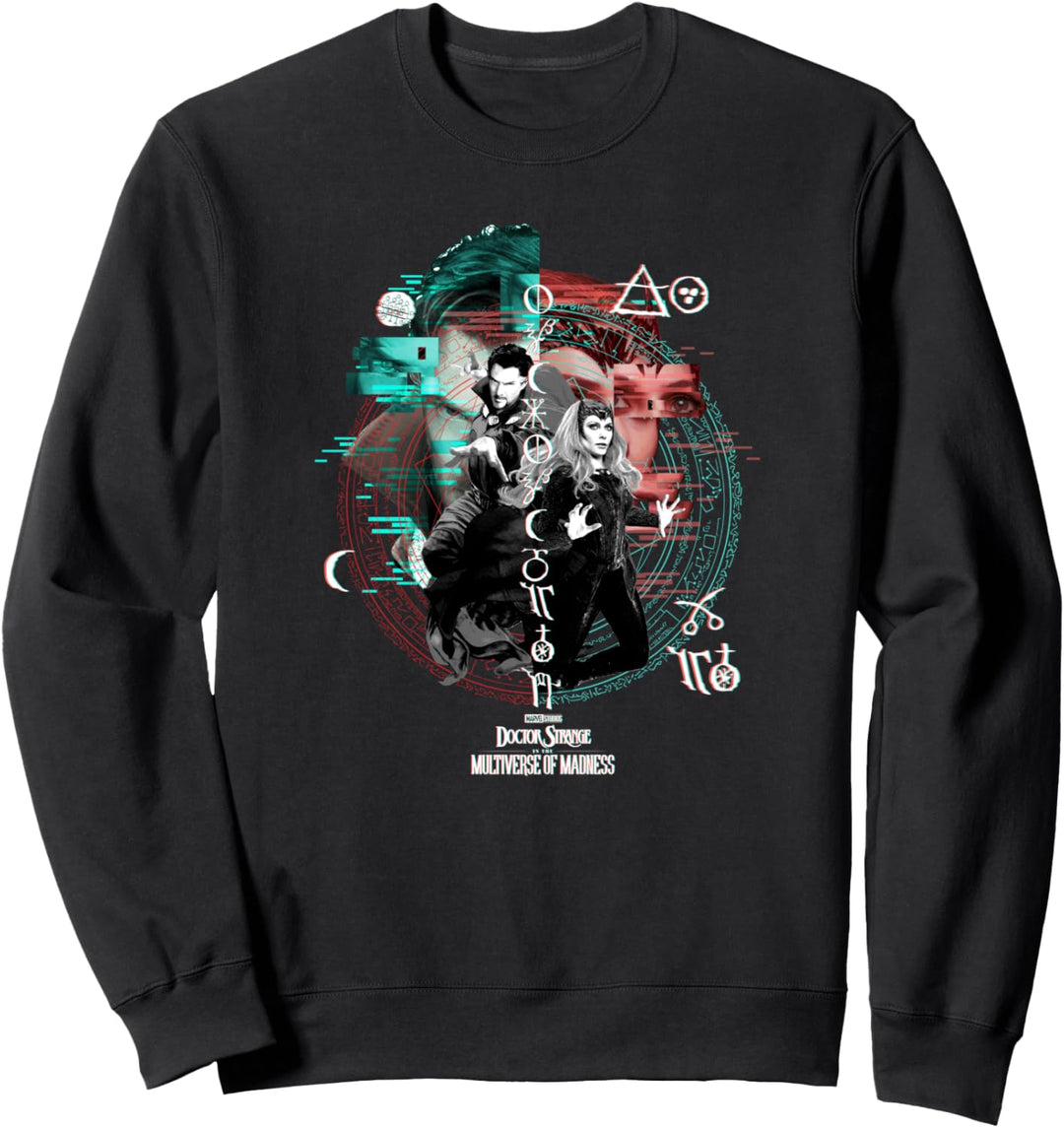 Marvel Doctor Strange In The Multiverse Of Madness Glitch Sweatshirt
