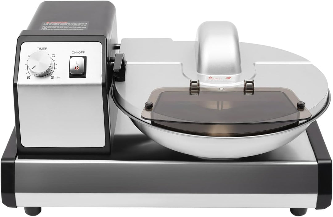 Gewerbliche Küchenmaschine, 250W Gemüseschneider1500 U/min, Küchenmaschine aus lebensmittelechtem Ed
