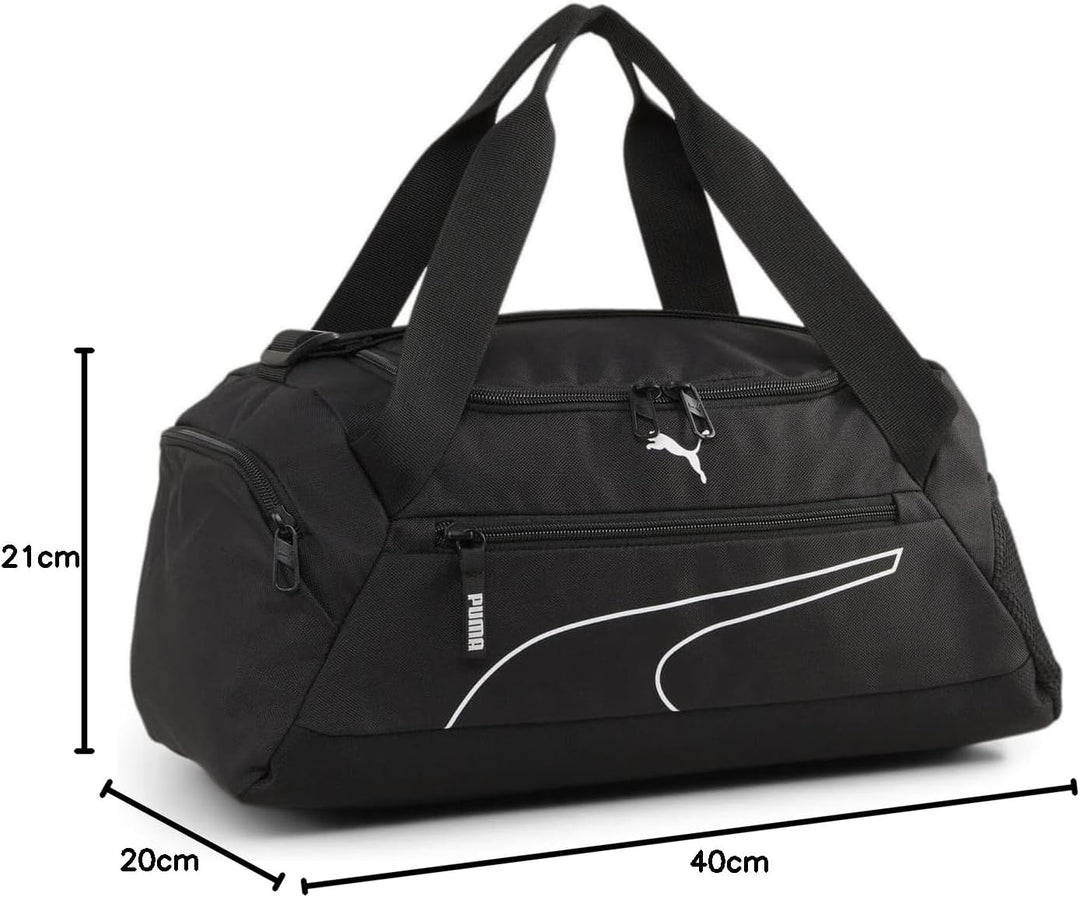 PUMA Unisex-Erwachsene Fundamentals Sporttasche Schwarz XS Einfarbig, Schwarz Einheitsgröß
