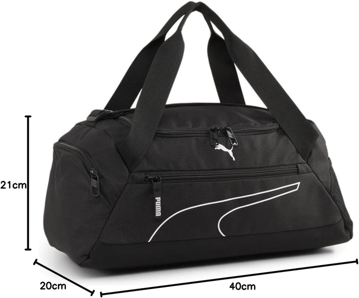 PUMA Unisex-Erwachsene Fundamentals Sporttasche Schwarz XS Einfarbig, Schwarz Einheitsgröß