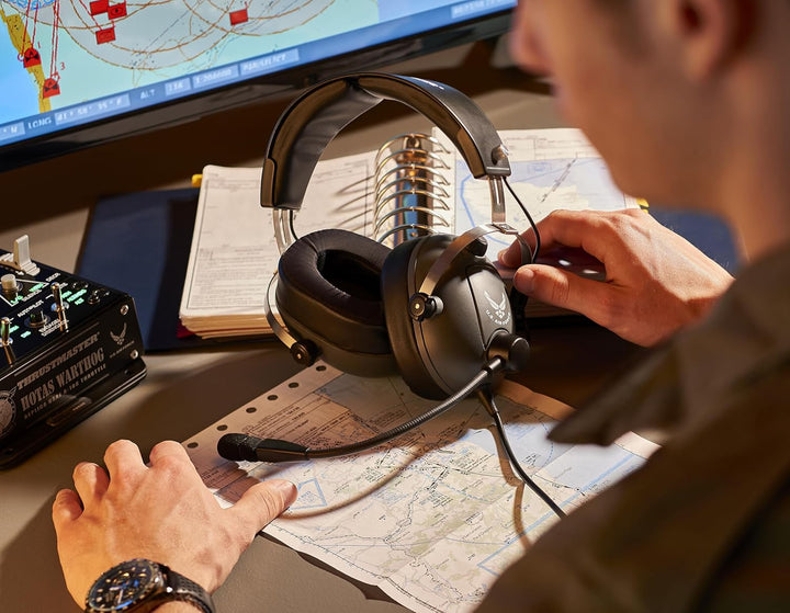 Thrustmaster T.Flight U.S. Air Force Edition - Multiplattform Gaming Headset - schwarz T.Flight US A