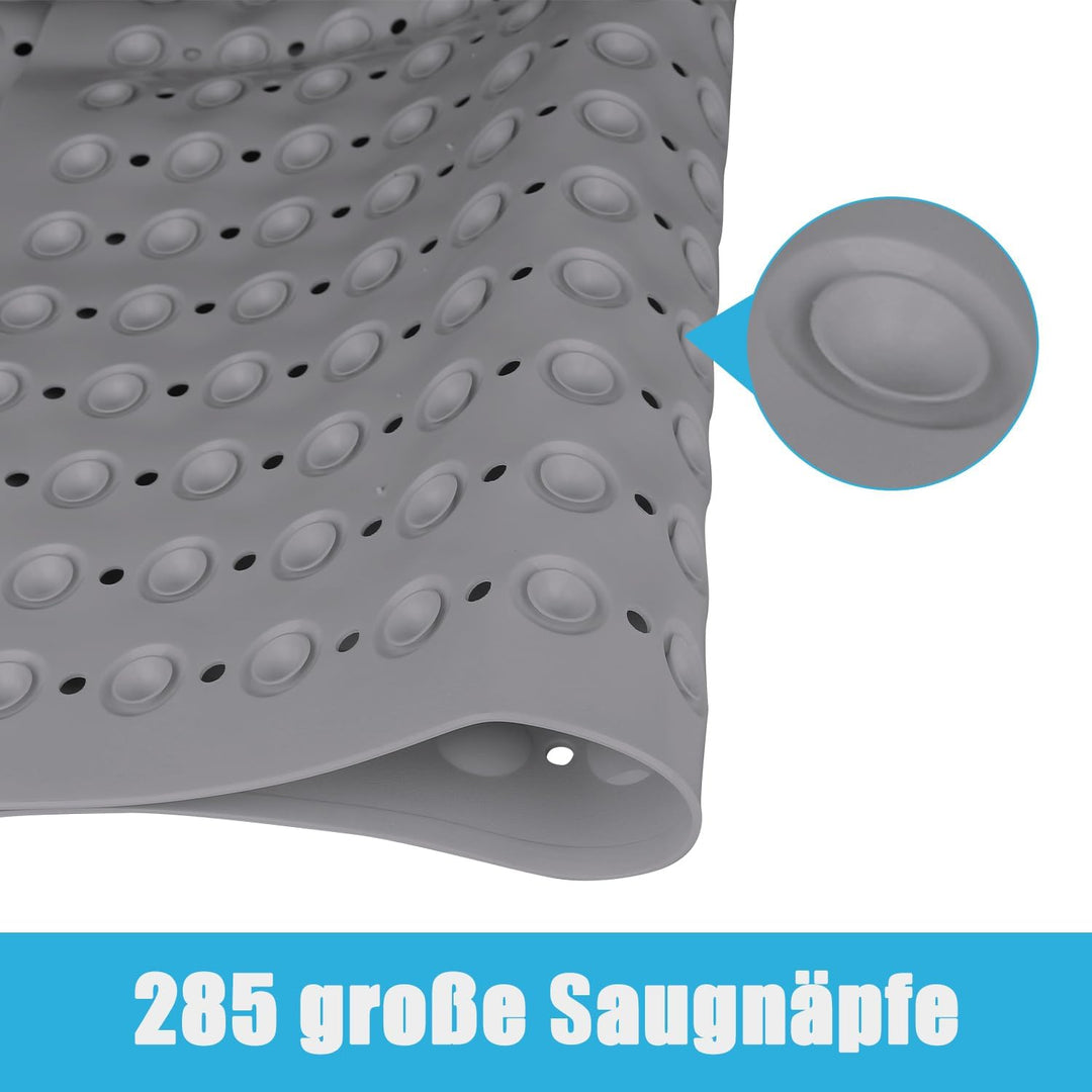 Lurowo Duschmatte rutschfest 80x80cm Duscheinlage, Antirutschmatte mit Saugnäpfe für Dusche oder Bad