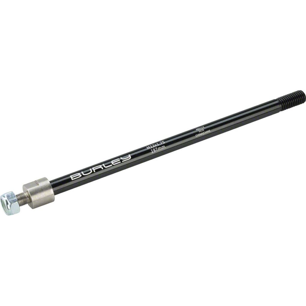 Burley Steckachse Fahrradanhänger M12x1,75 - 197mm silber, M12x1,75 - 197mm silber