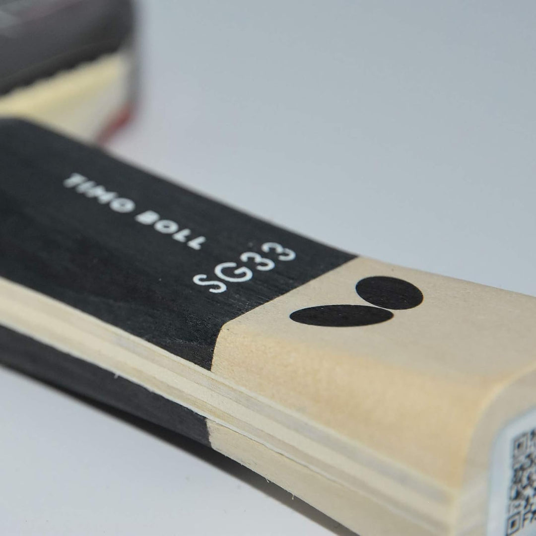 Butterfly SG33 Tischtennisschläger, Schwarz und Rot, One Einzeln, Einzeln