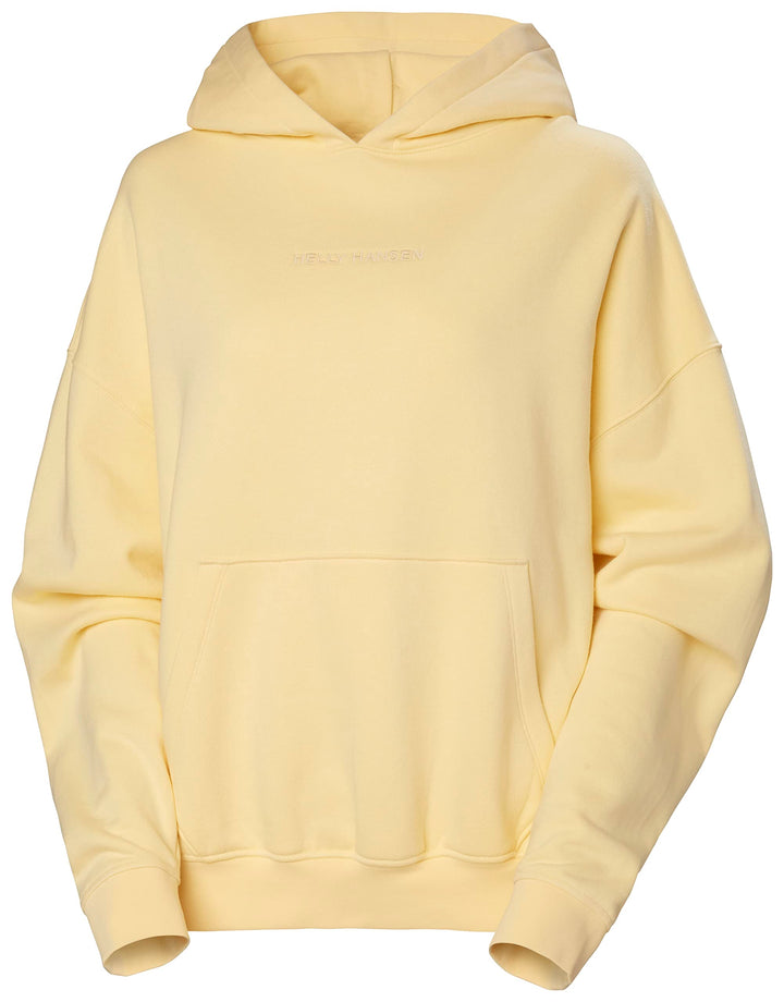 Helly Hansen Damen W Allure Hoodie Sweatshirt M Gelb, Cremefarben, M Gelb, Cremefarben