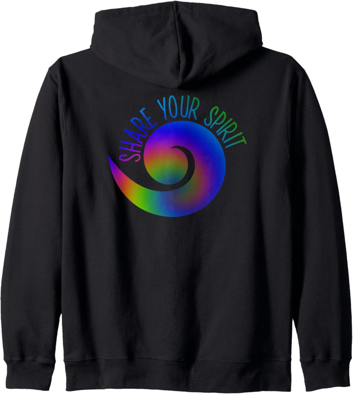 SHARE YOUR SPIRIT - Power Spiral 2 - Fan Fun Kapuzenjacke
