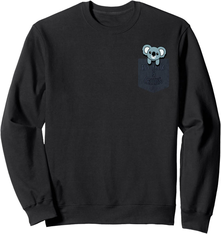 Australien is calling Abschiedsgeschenk Backpacker Koala Sweatshirt