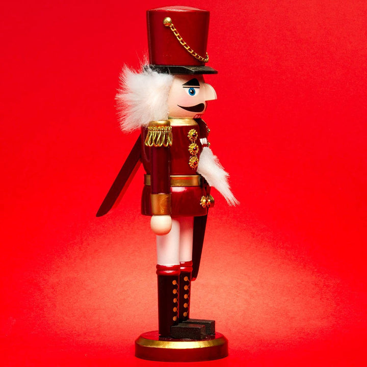 SIKORA NK-I Deko Nussknacker Figur aus Holz Verschiedene Motive 3 Grössen, Grösse:Höhe ca. 28 cm, Fa