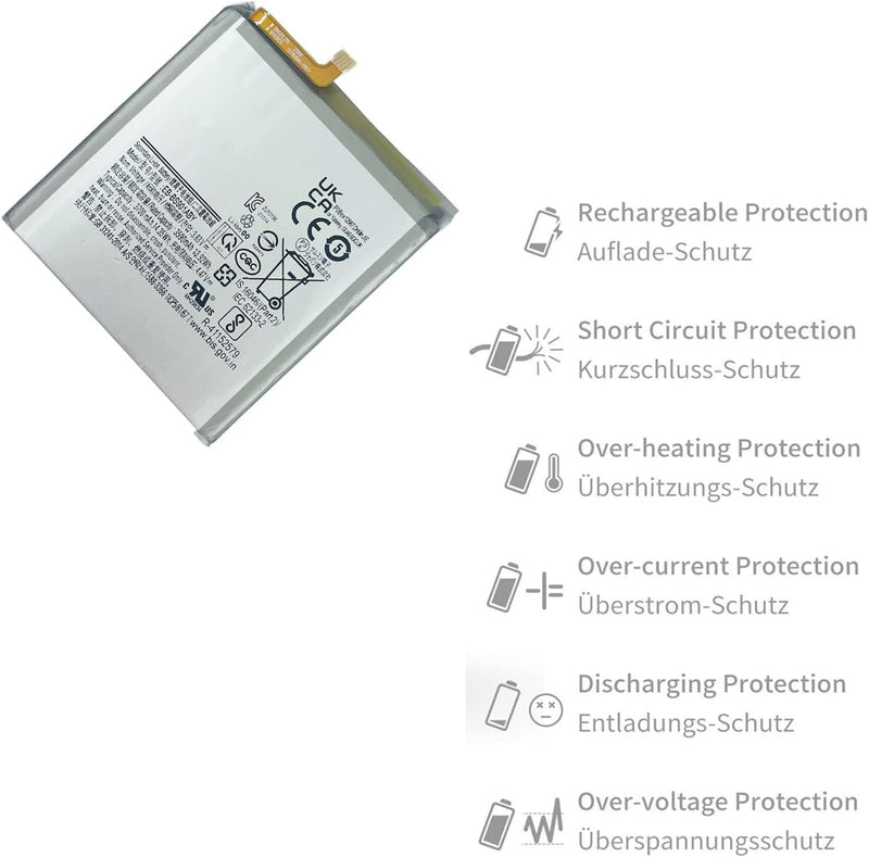 Aousavo EB-BS901ABY ersatz akku Kompatibel mit Galaxy S22 (S901B)