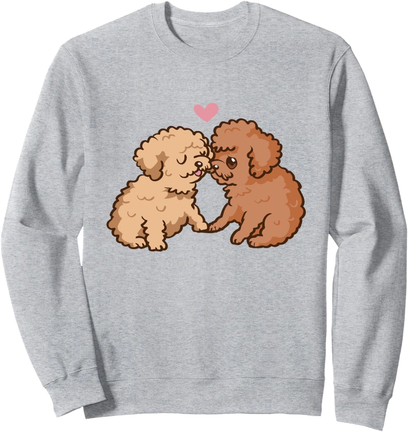 Teacup Poodle Kisses Sweatshirt