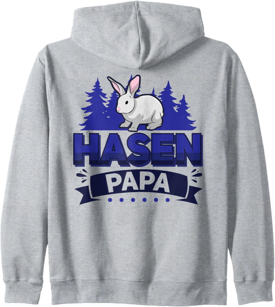 Kaninchen Häschen Papa Hasen Kostüm wh Kapuzenjacke