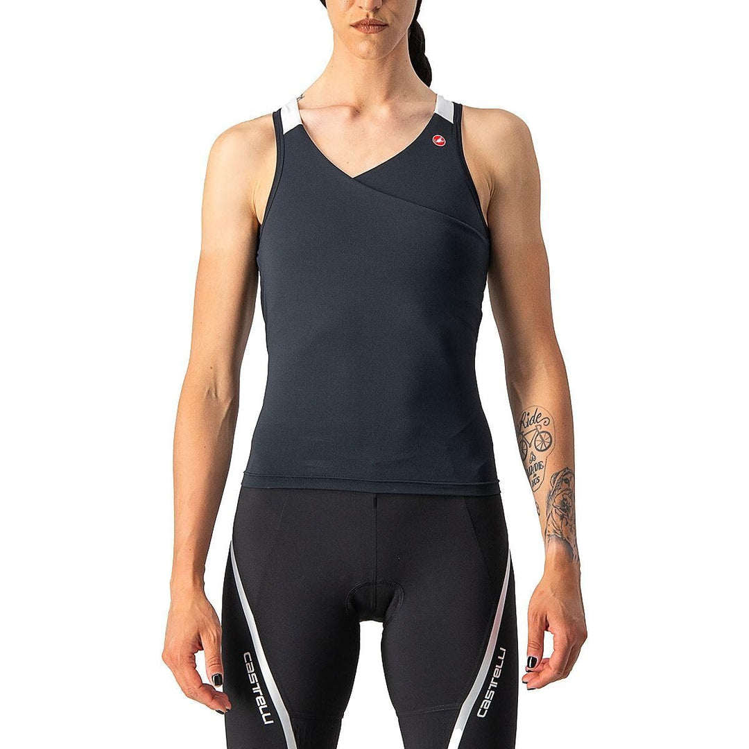 Castelli Damen Solaris Top Sweatshirt XS Schwarz, XS Schwarz